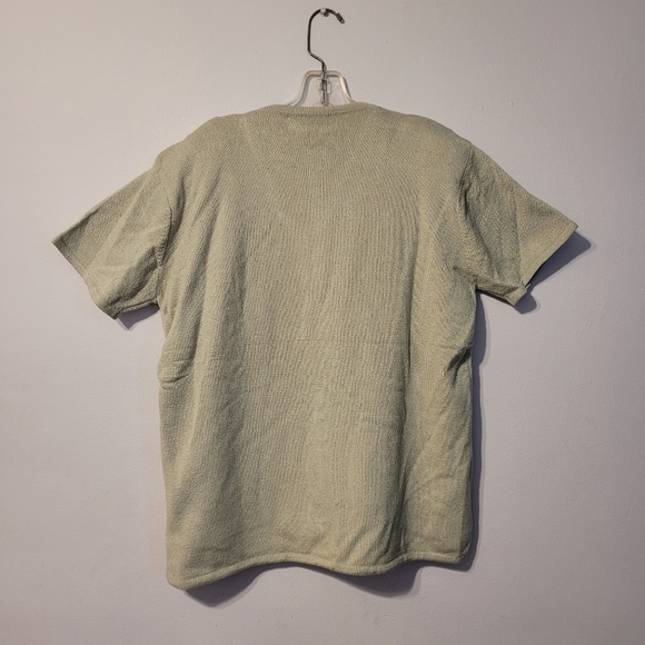 Vintage crochet cardigan and shell matching set size large - Picture 3 of 8